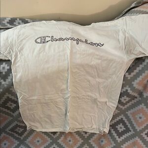 Champion Women White T-Shirt